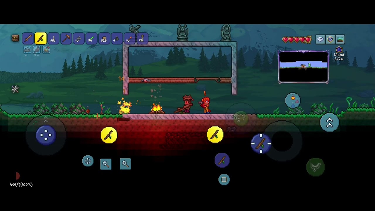Nueva actualización de terraria, primer video de terraria 