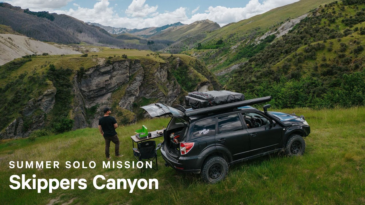 Exploring Skippers Canyon in the Subaru Forester