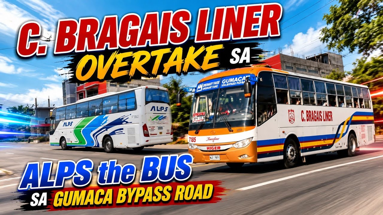 Matitinding bakbakan Ng mga Bus byaheng BICOL, Lakas ng BRAGAIS BUS sa GUMACA BYPASS ROAD 