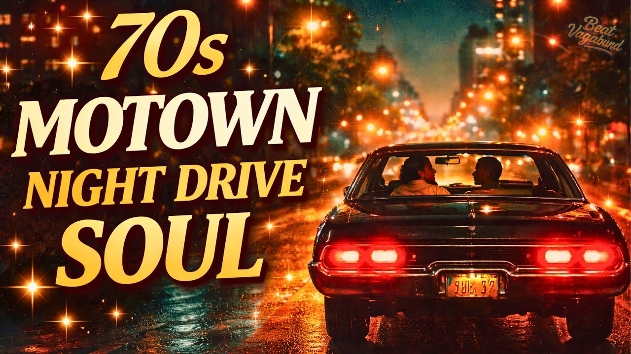 1970s Motown Night Drive Soul 🌙 Vintage R&B Late Night Vibes