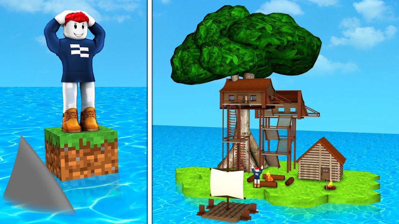 WIR STRANDEN auf einer EINSAMEN INSEL - Roblox