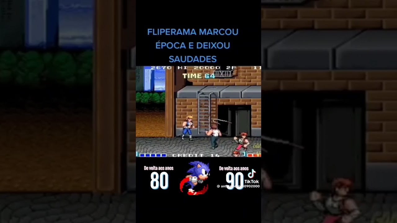 Fliperama anos 90