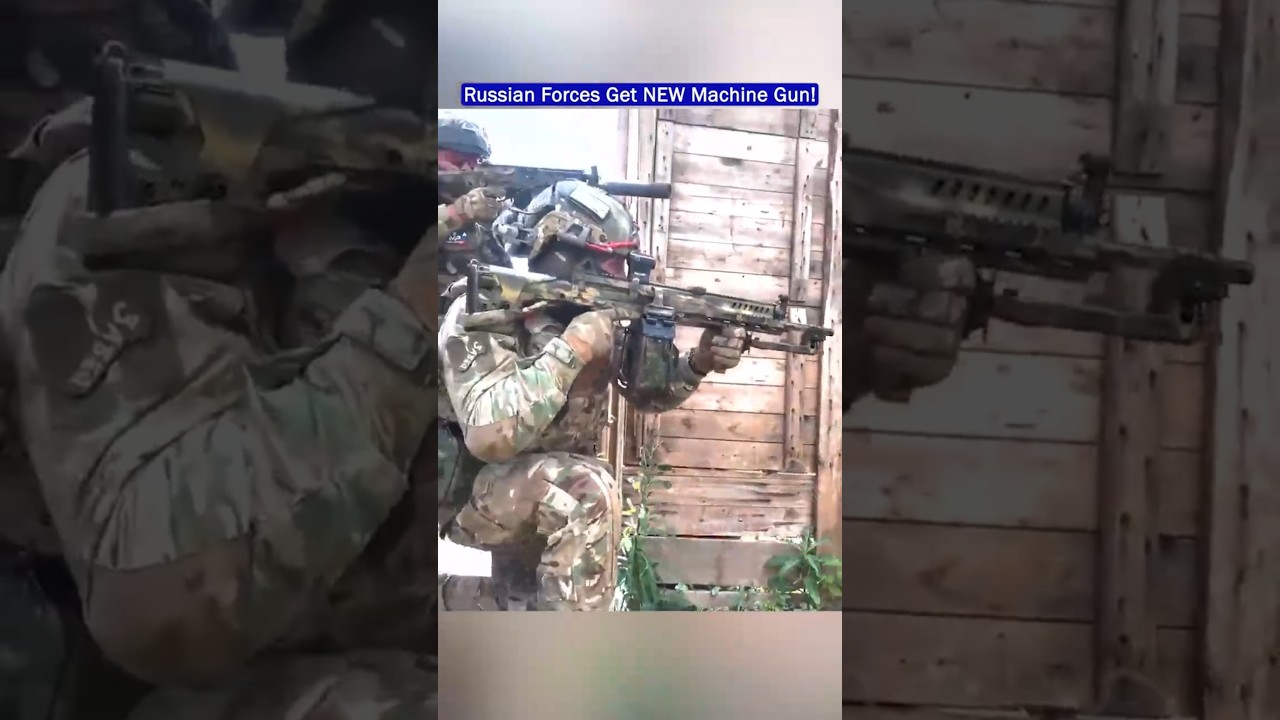 Russian Airborne Troops Get the New RPL-20 Light Machine Gun!