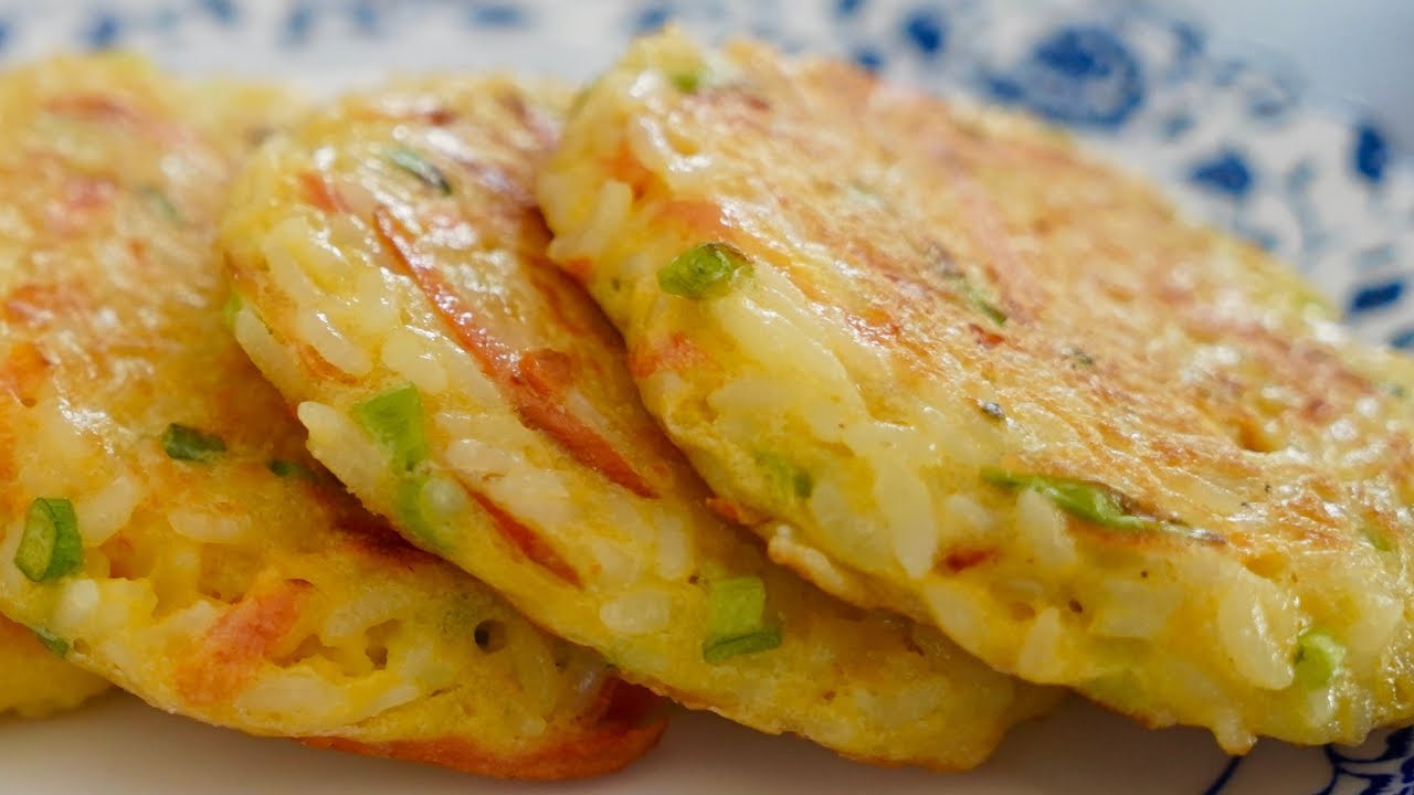 剩米饭做的早餐饼？天天奶奶家常做法，简单美味，还不浪费！