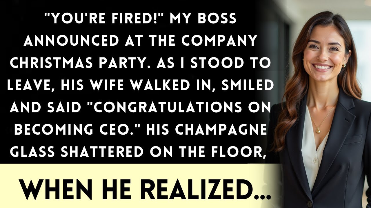 My Boss Fired Me At The Christmas Party—Then His Wife Called Me 