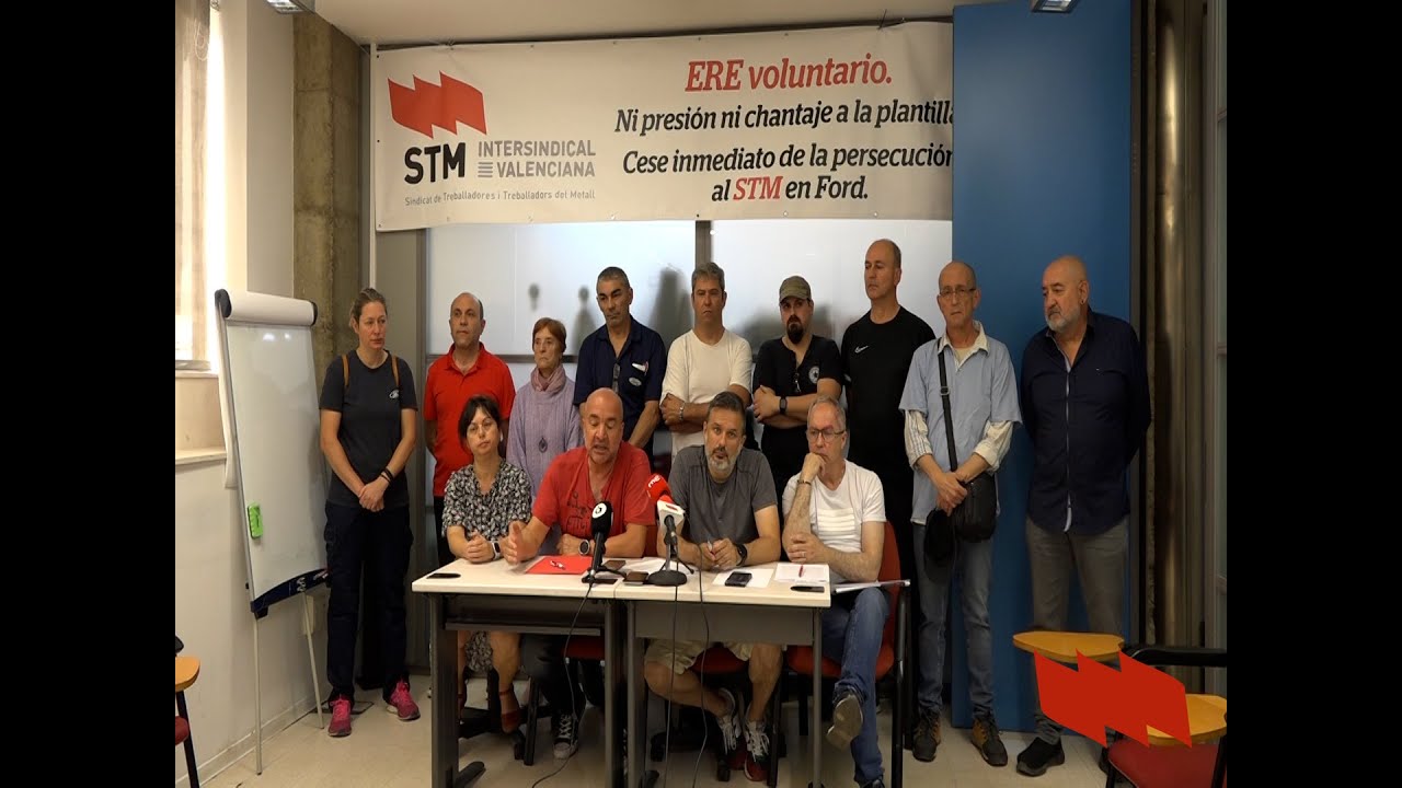 STM denuncia pressions de Ford-Almussafes davant l'ERO