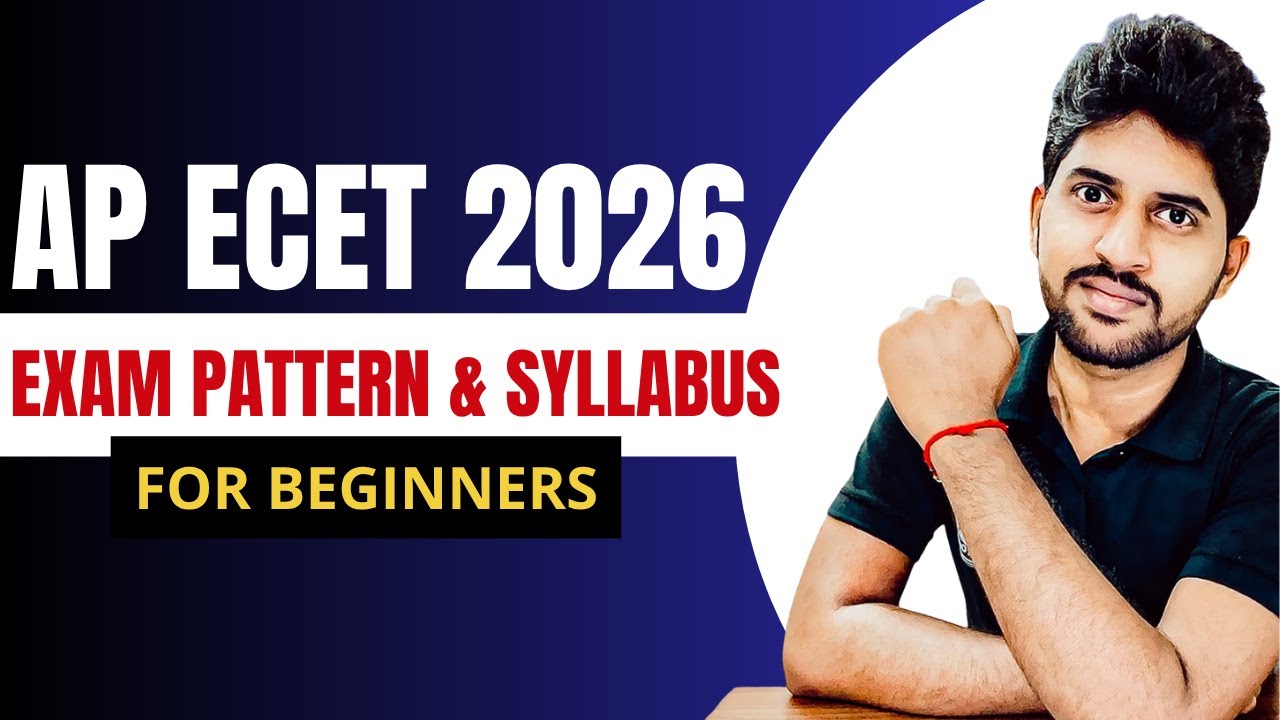 AP ECET 2026 Exam Pattern & Syllabus Explained 🔥 | Complete Beginner Guide