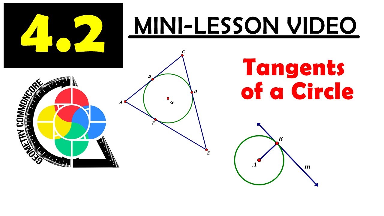 4.2 MINI-LESSON - Circle Tangents