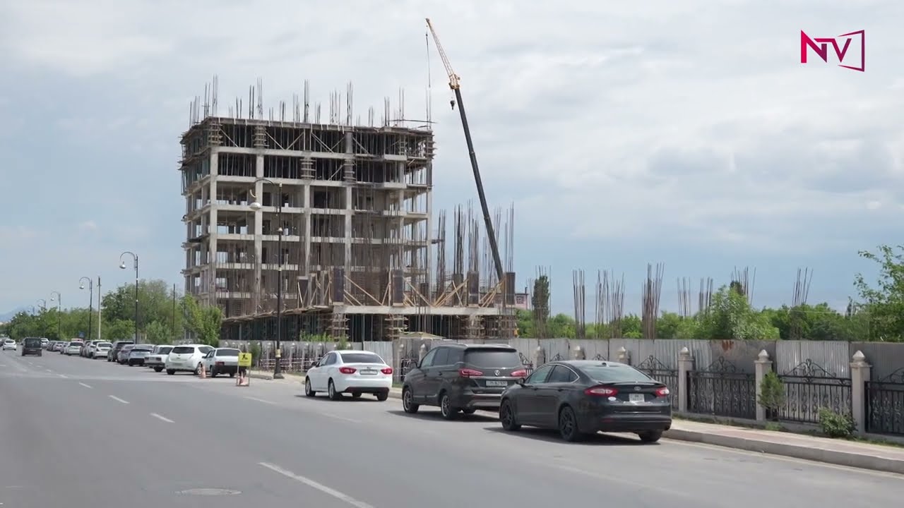 Nakhchivan Residence-də tikinti prosesi sürətlə irəliləyir.