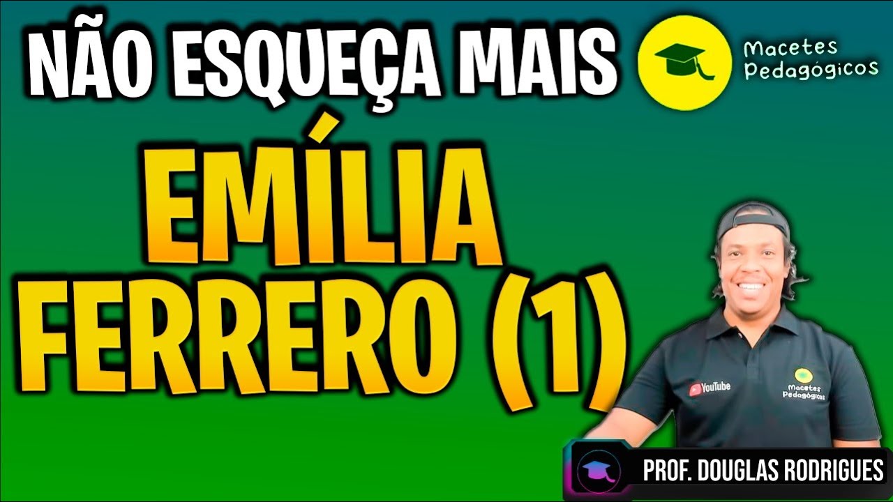 Emília Ferrero (1) - Preparatório Concursos - Macetes Pedagógicos  - Live 386