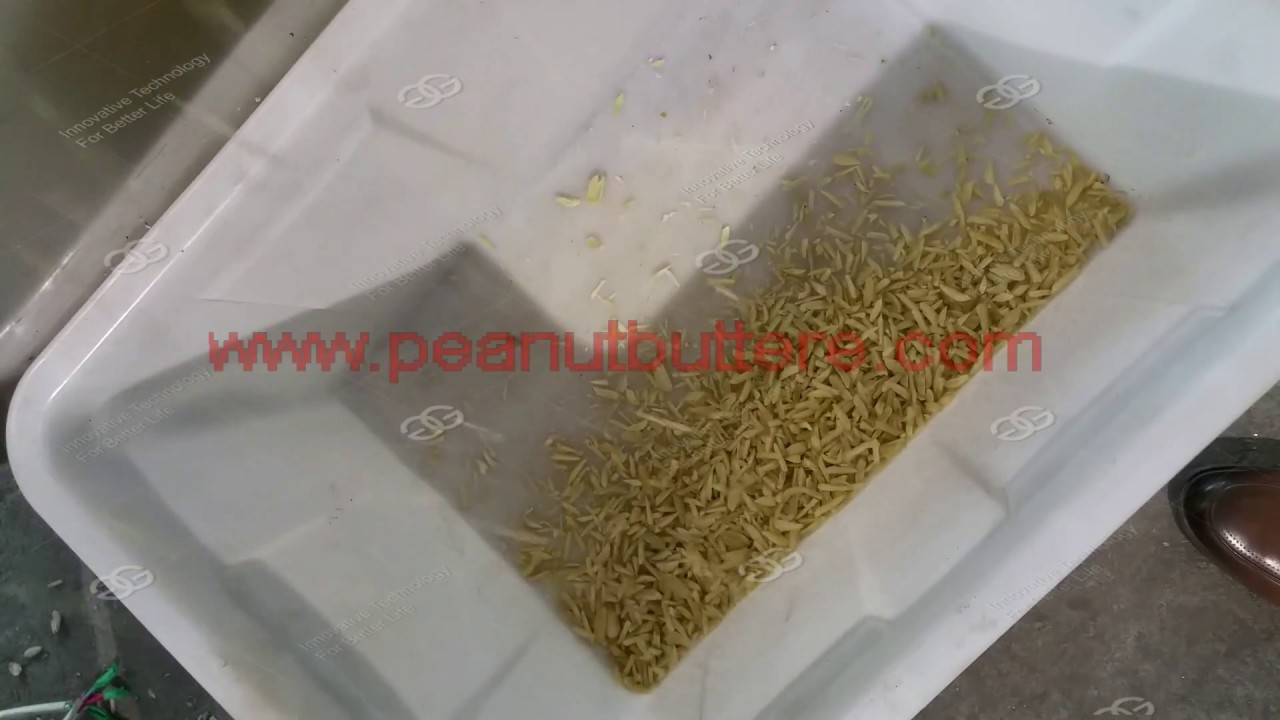 Almond Strip|Peanut Strips Cutter Machine For Commercial Use