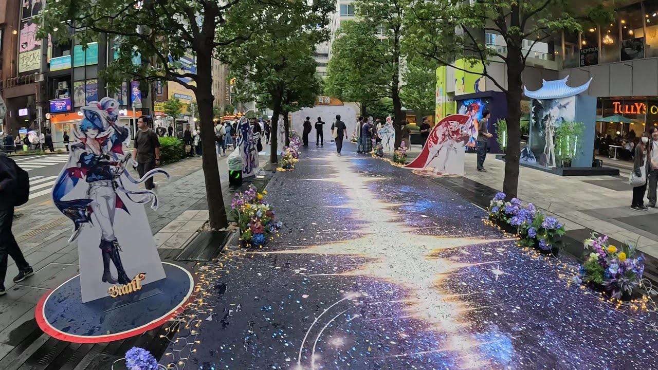 Exploring the Wuthering Waves 2.7 Event in Akihabara Tokyo!