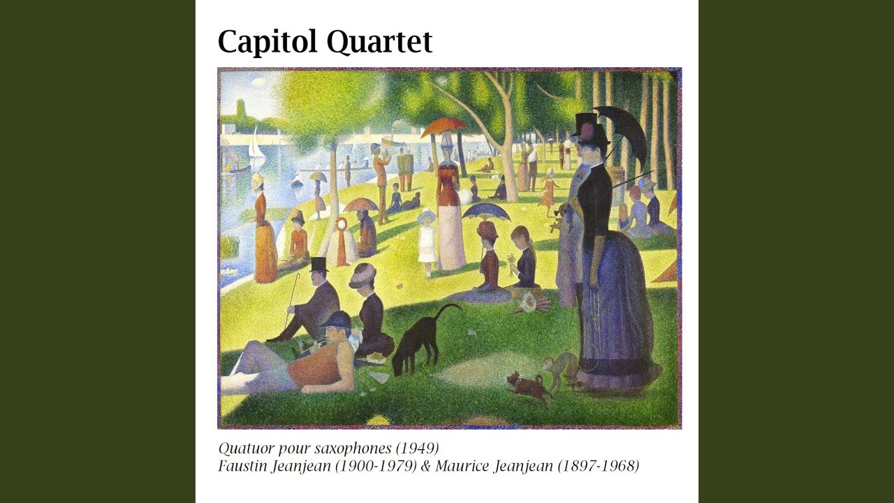 Quatuor pour saxophones: I. Gaieté Villageoise