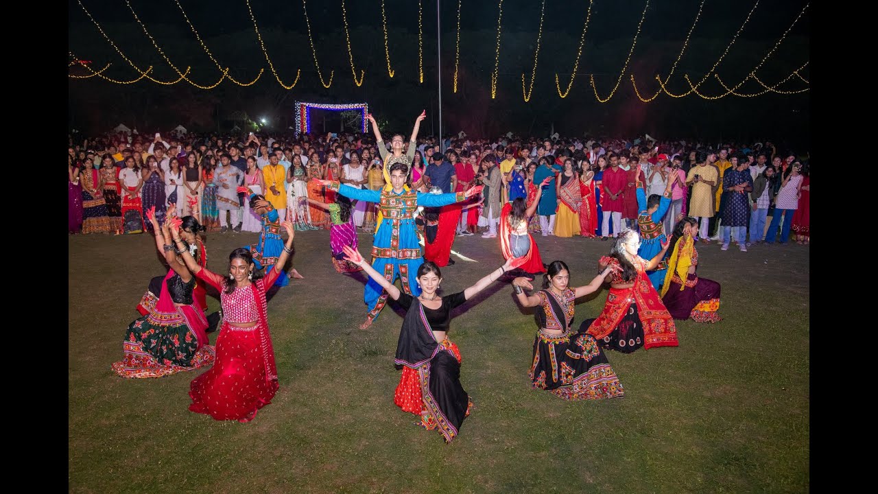 Dandiya Nights 2k24 at MIT-ADT University.