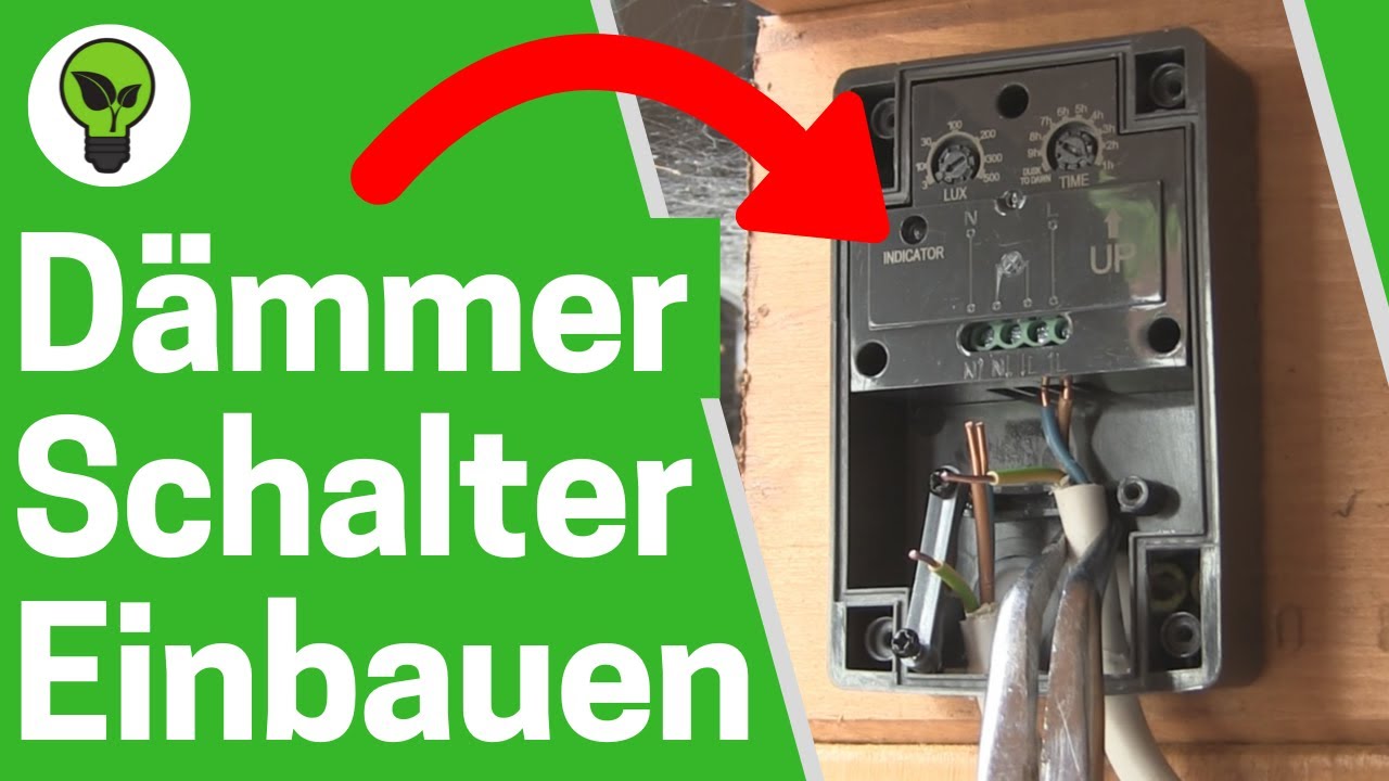 Dämmerungsschalter Anschließen ✅ ULTIMATIVE ANLEITUNG: Wie Dämmerungssensor Richtig Einstellen???