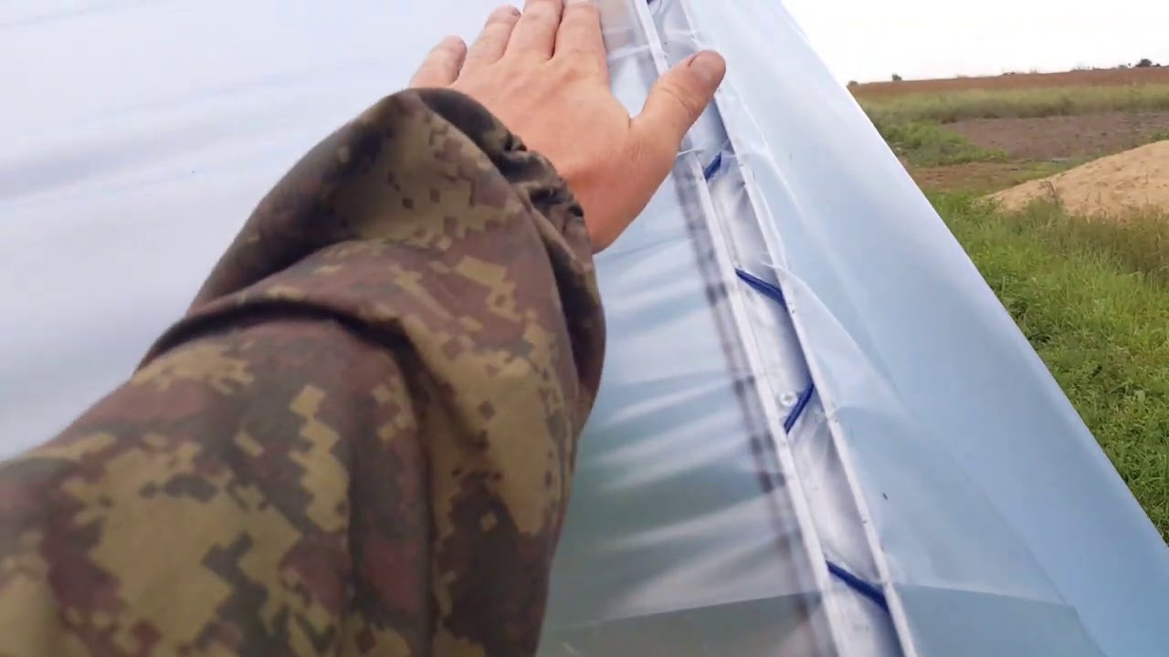 Доработка балагана и защита от птиц!