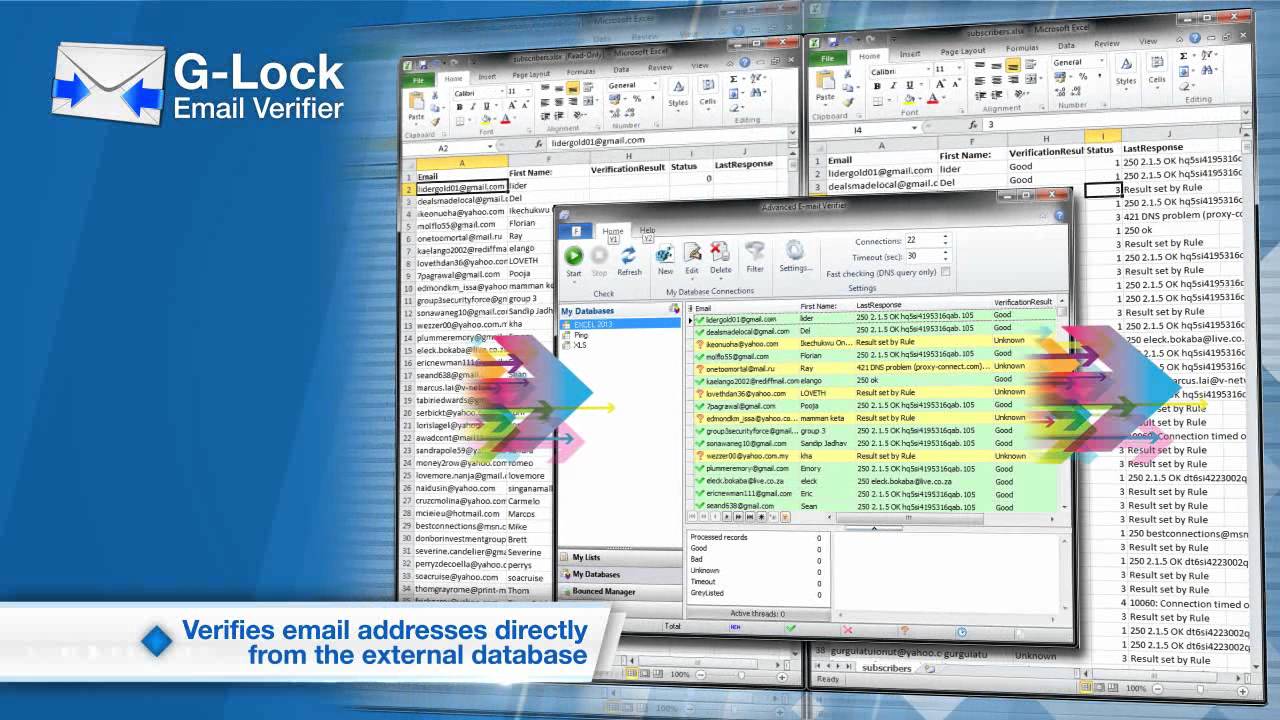 G-Lock Email Verifier - the best email verification software