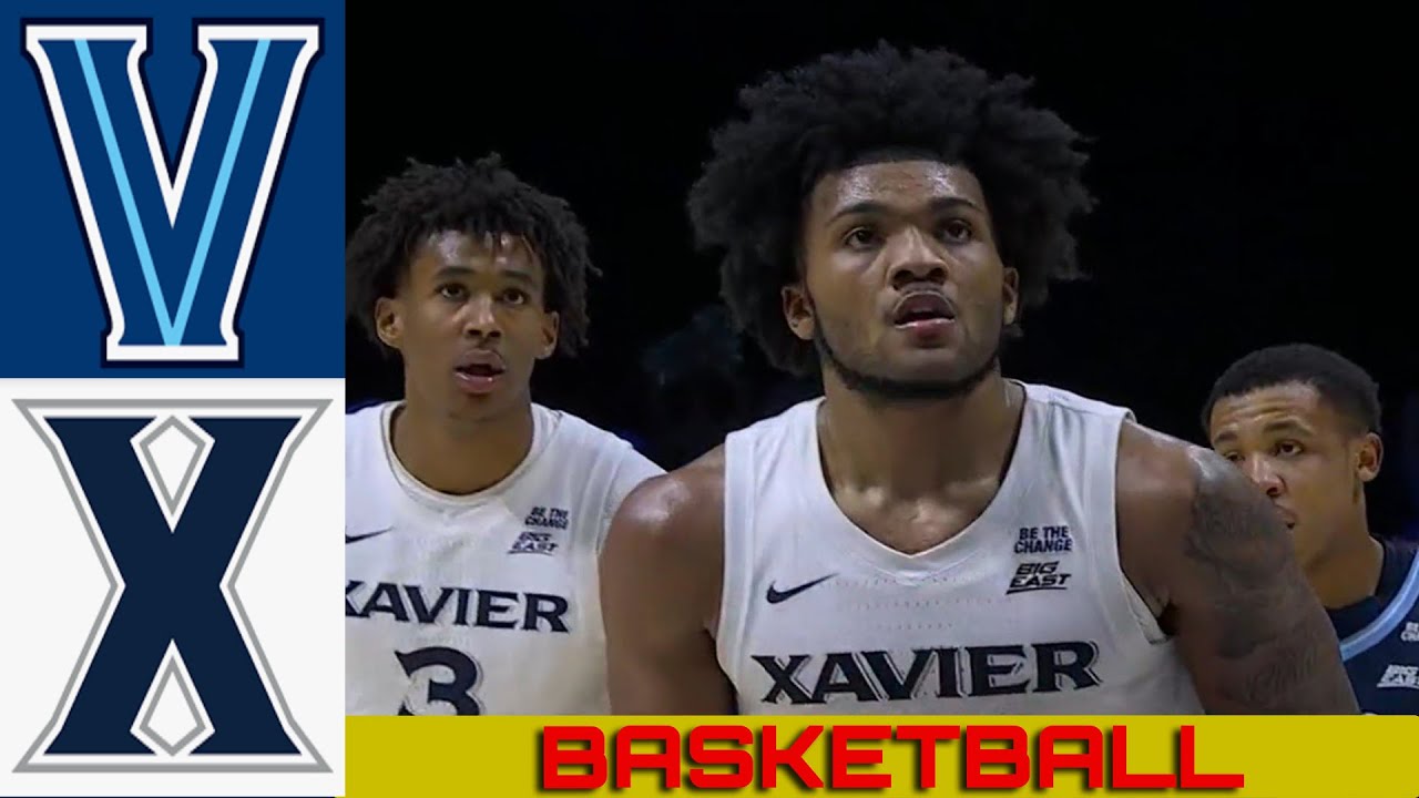 VILLANOVA vs XAVIER Basketball Game Full Highlights 2025