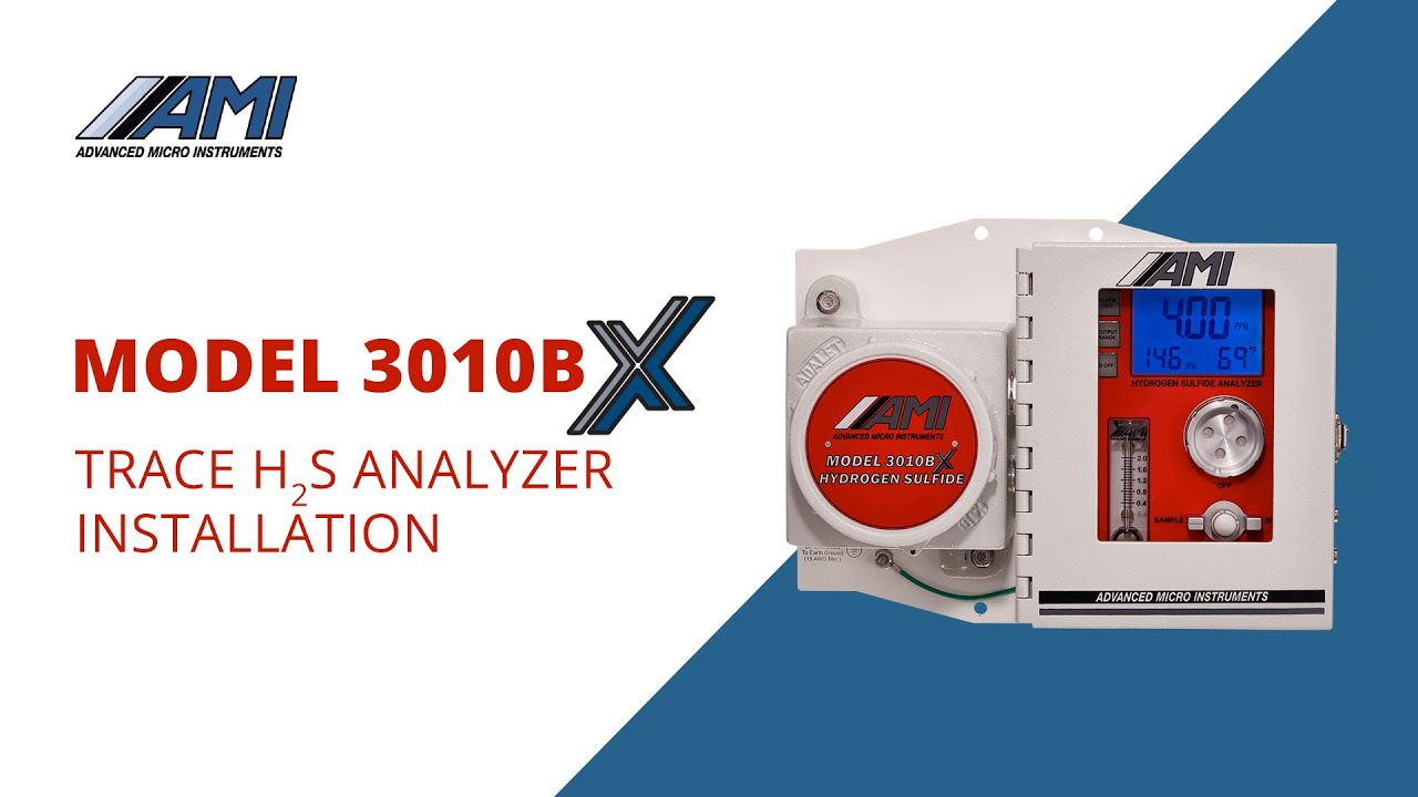 AMI 3010BX H2S Analyzer Installation Video