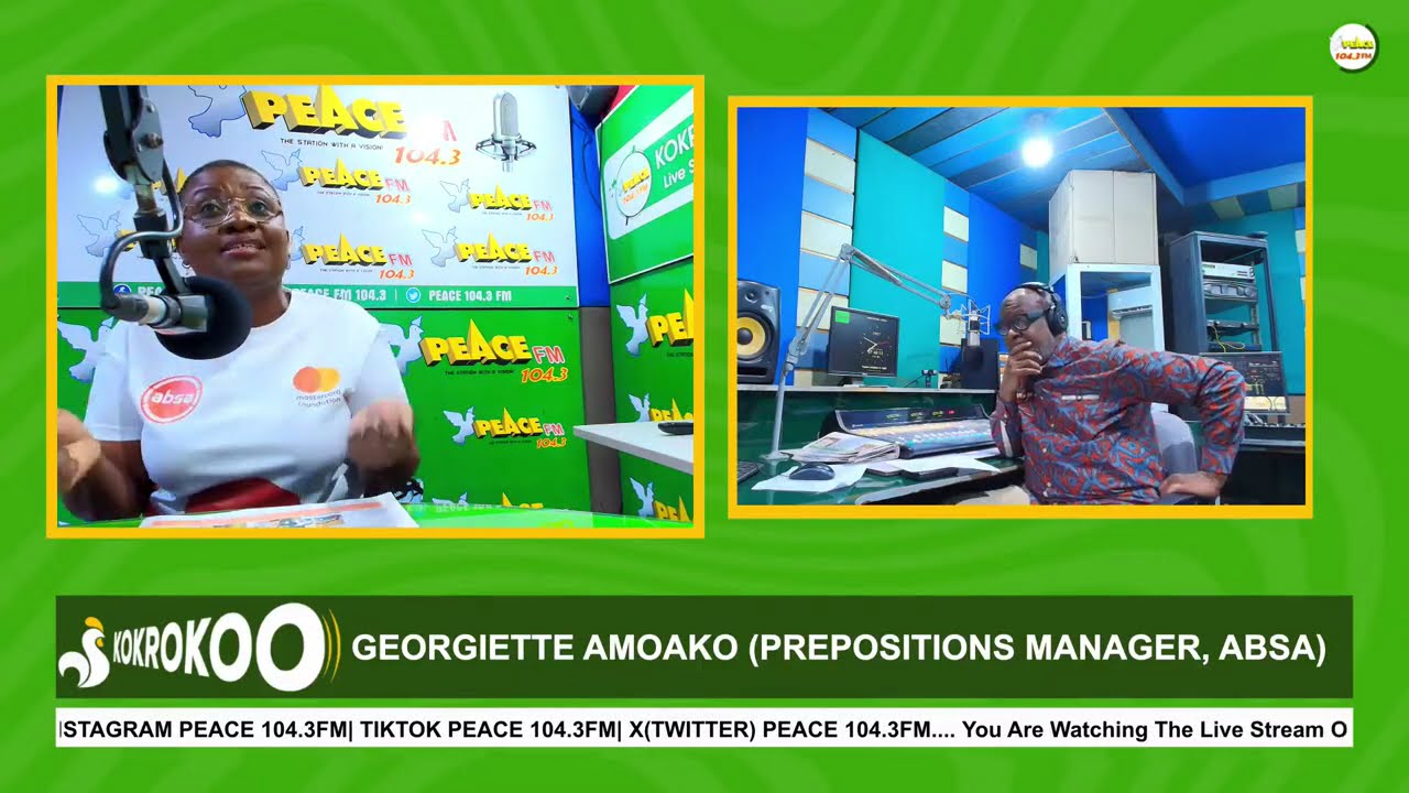 Kokrokoo Live On Peace 104.3 FM (16/10/2025)