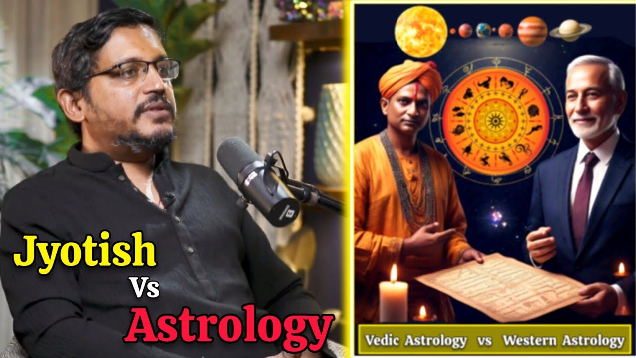 Vedic Astrology vs Western Astrology: Difference Comparison - Explained by Rajarshi Nandy #astrology