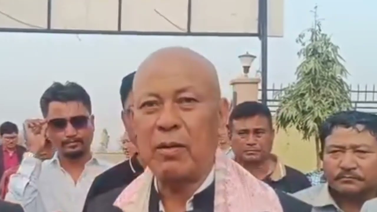 BTC Chief Hagrama Mohilary addressed on media 