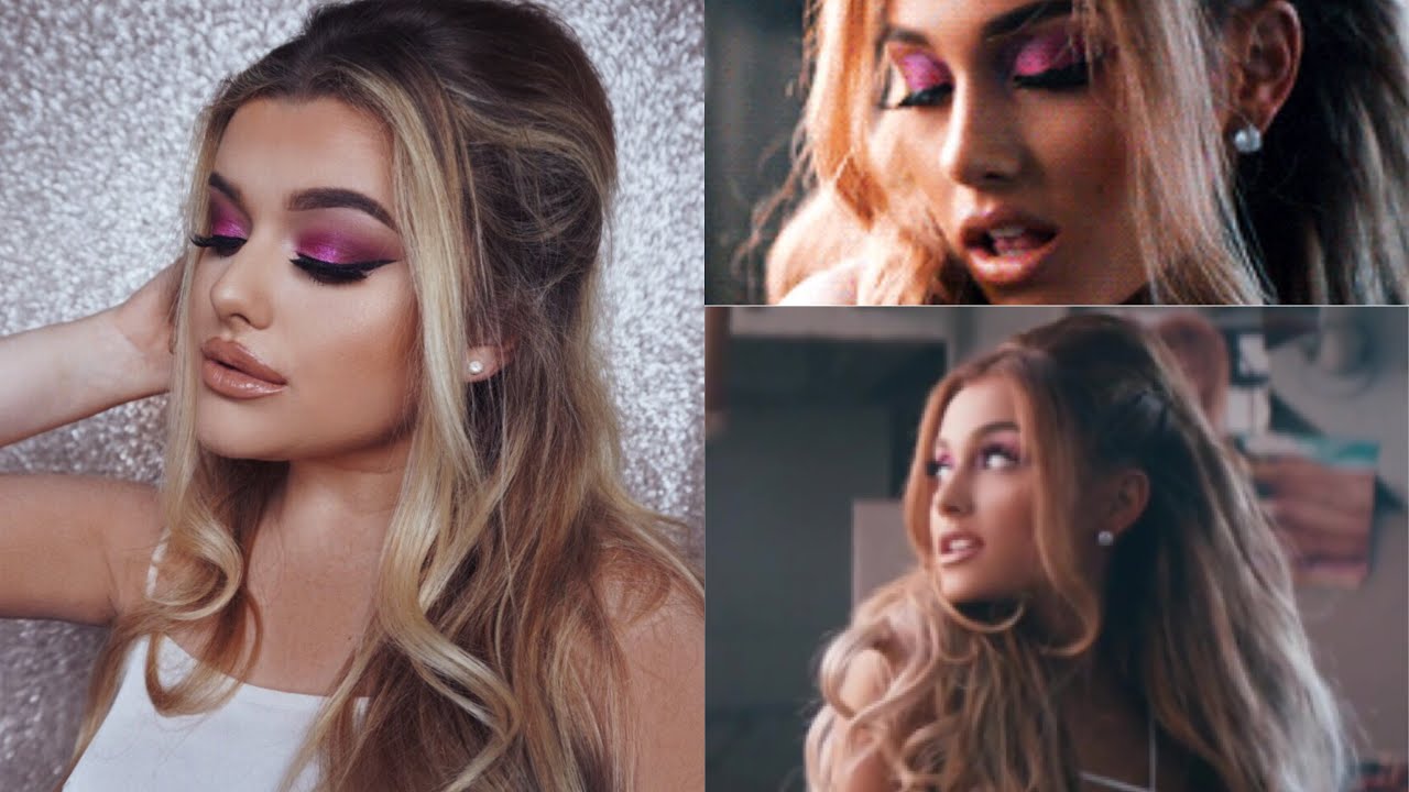 ARIANA GRANDE SIDE TO SIDE MUSIC VIDEO • HAIR & MAKE UP! | Rachel Leary