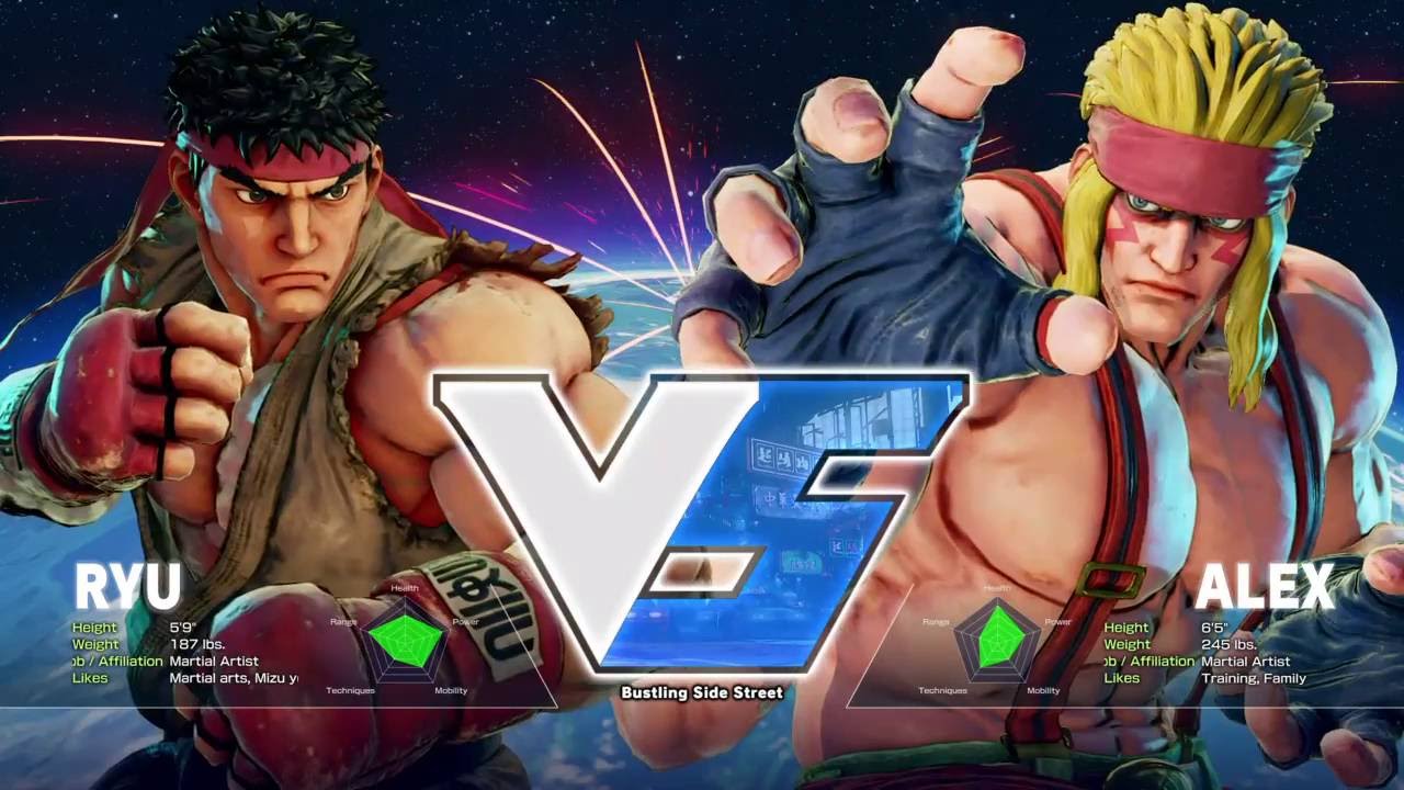 STREET FIGHTER V  Friendly matches #5 (Ryu KJGAMES)