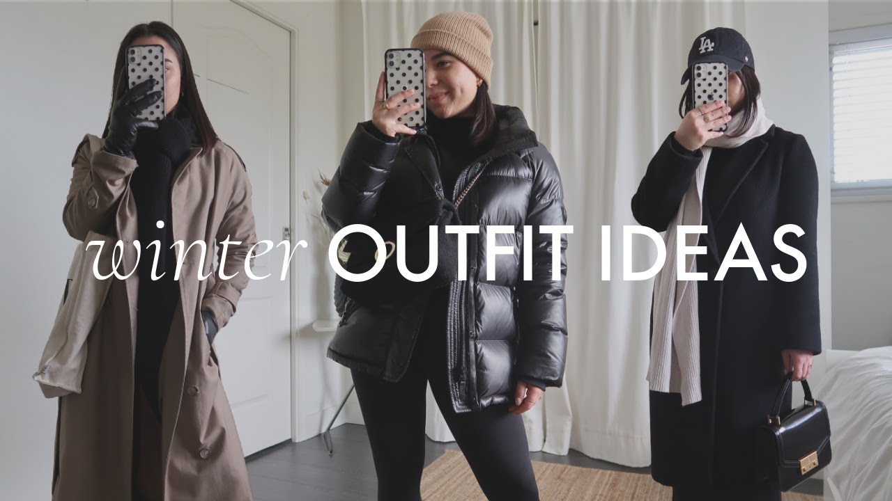 Recreating WINTER Outfits from Pinterest | Haley Estrada