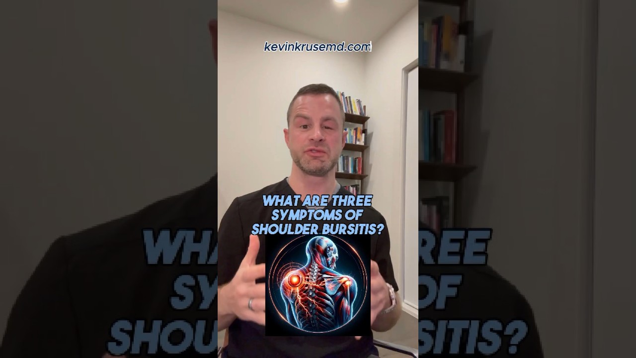 What Are 3 Symptoms of Shoulder Bursitis #shoulderbursitis #shoulderspecialist