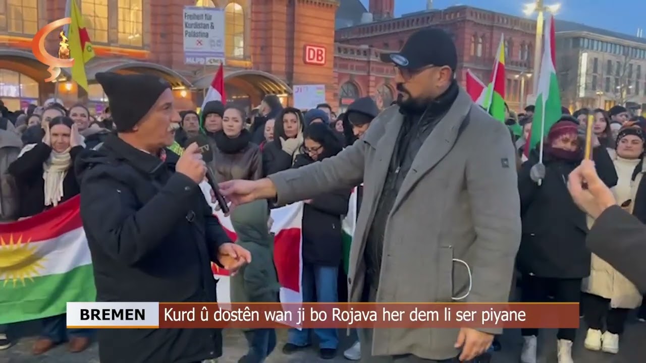 Dosya Taybet  |  BREMEN  |  Kurd û dostên wan ji bo Rojava her dem li ser piyane