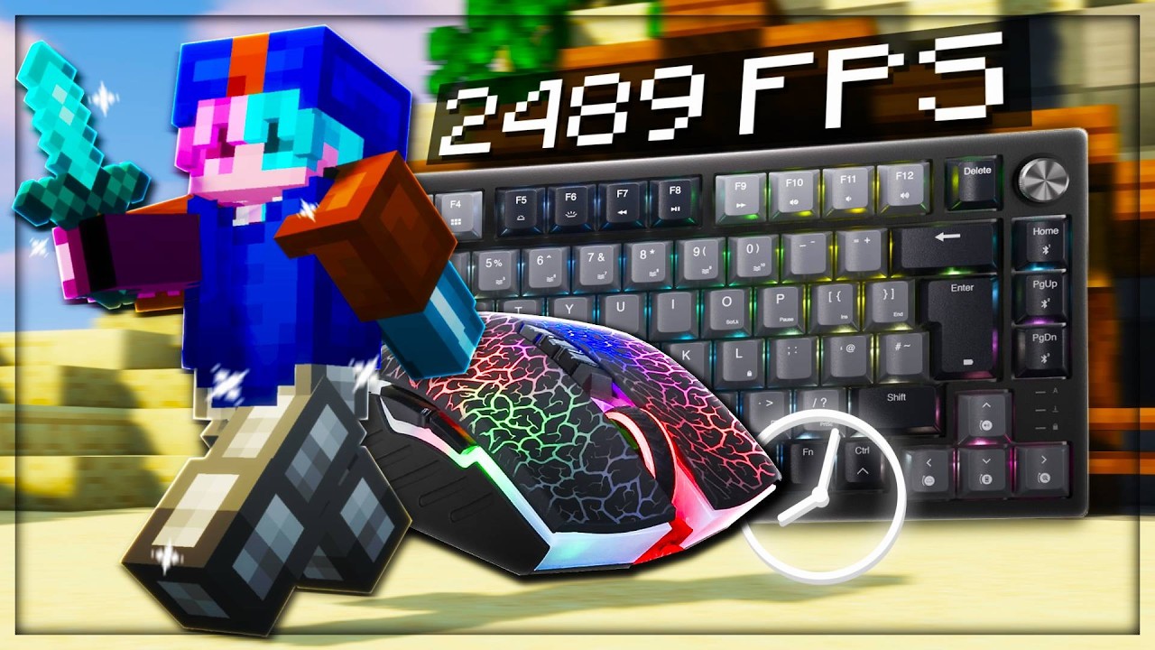 30 minutes [BLOODY A70] Bedwars ASMR Keyboard + Mouse Sounds