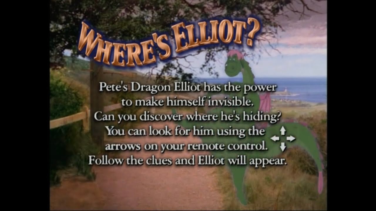 Pete's Dragon Golden Collection - Set Top Game - Where's Elliot: The Disappearing Dragon Game