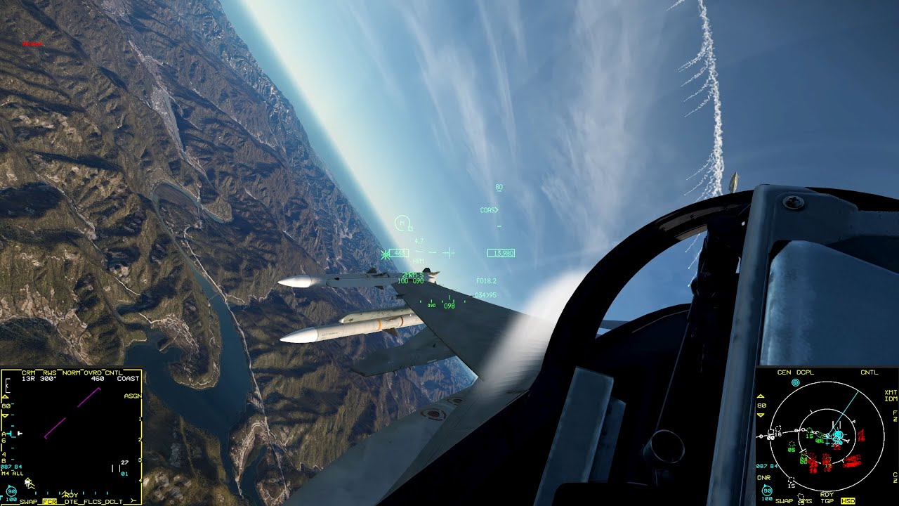 Falcon BMS 4.38 - KTO - OCA Strike (Single player)