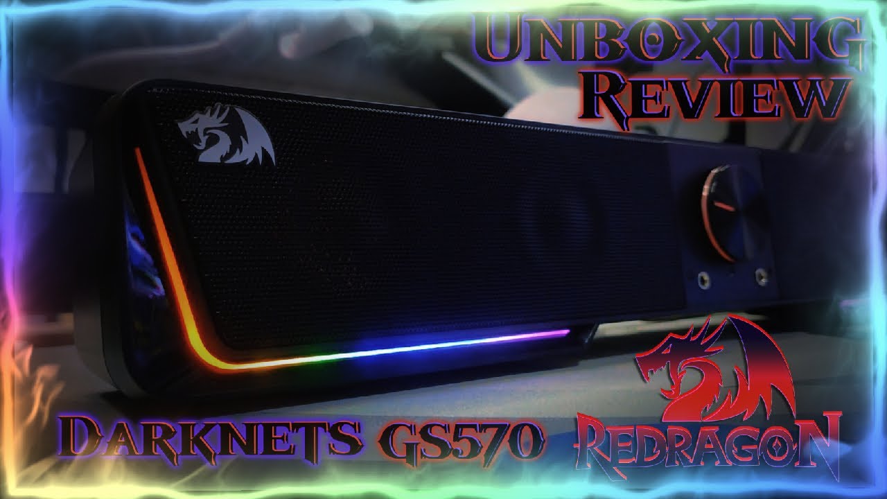 Barra de sonido GAMER calidad precio que podrías estar buscando REDRAGON Darknets l Unboxing Review