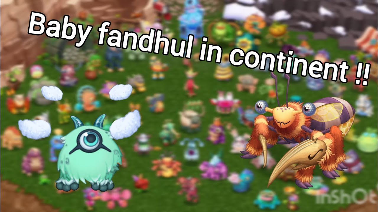 Baby fandhul in continent !!! (art fandhul : beef and bogle voice : all star monstering) 