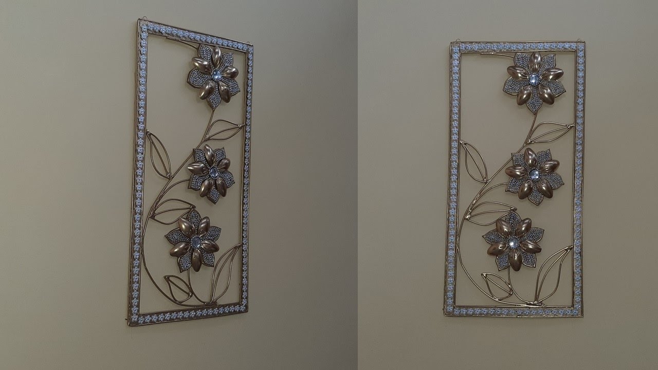 1 cuadro decorativo dorado y plateado - gold and silver decorative picture