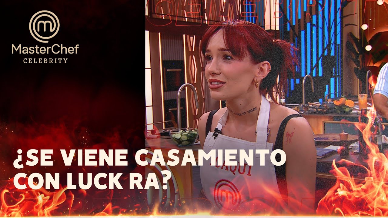 El efecto Wanda: los gestos de Luck Ra que ilusionan a La Joaqui con una boda - Masterchef Celebrity