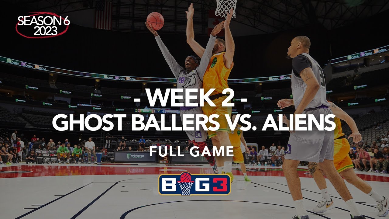 Season 6 Week 2 | Ghost Ballers vs. Aliens | Full Game