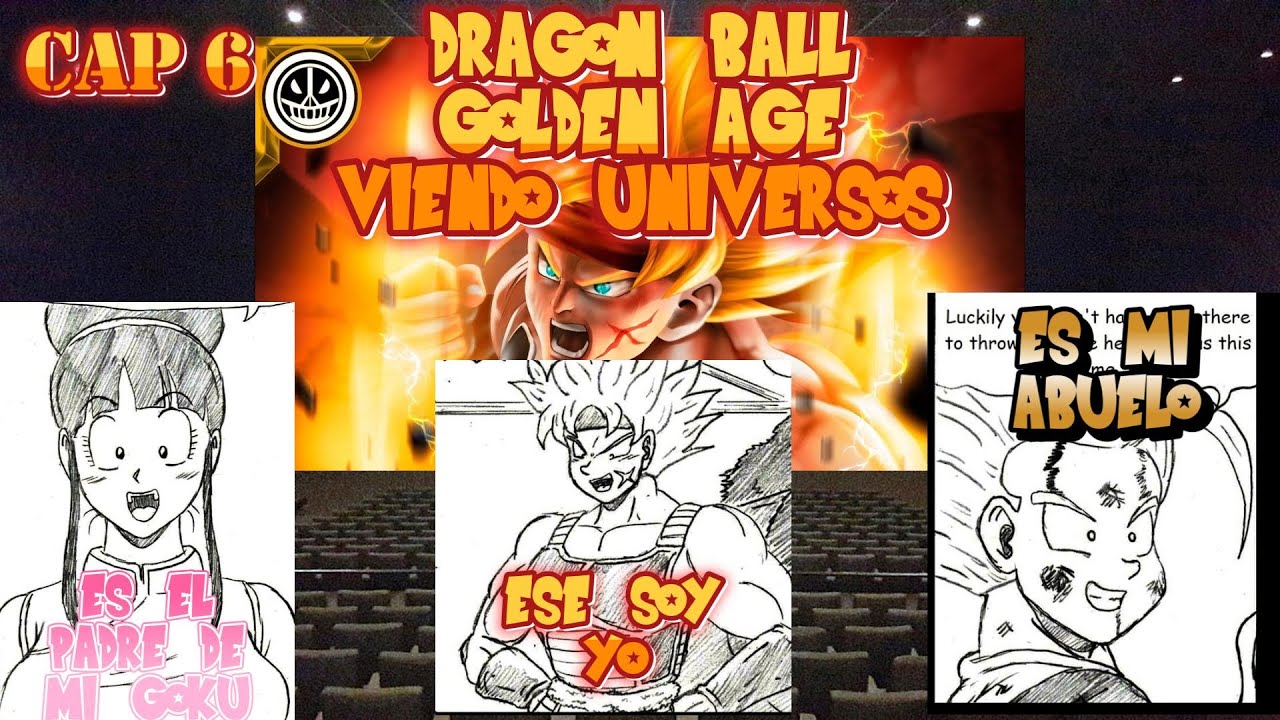 dragon ball golden age viendo universos cap 6:bardock