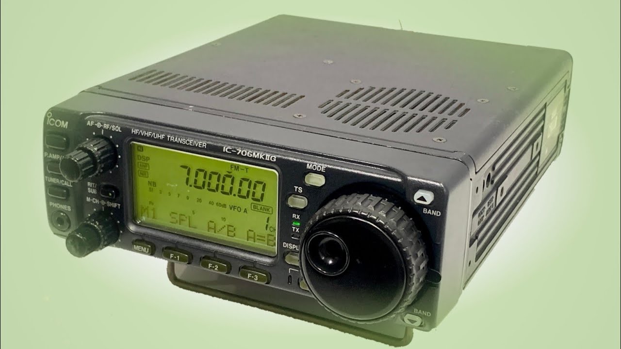 ✨RADIO ICOM IC 706 MKIIG HF/50/VHF/UHF✨
