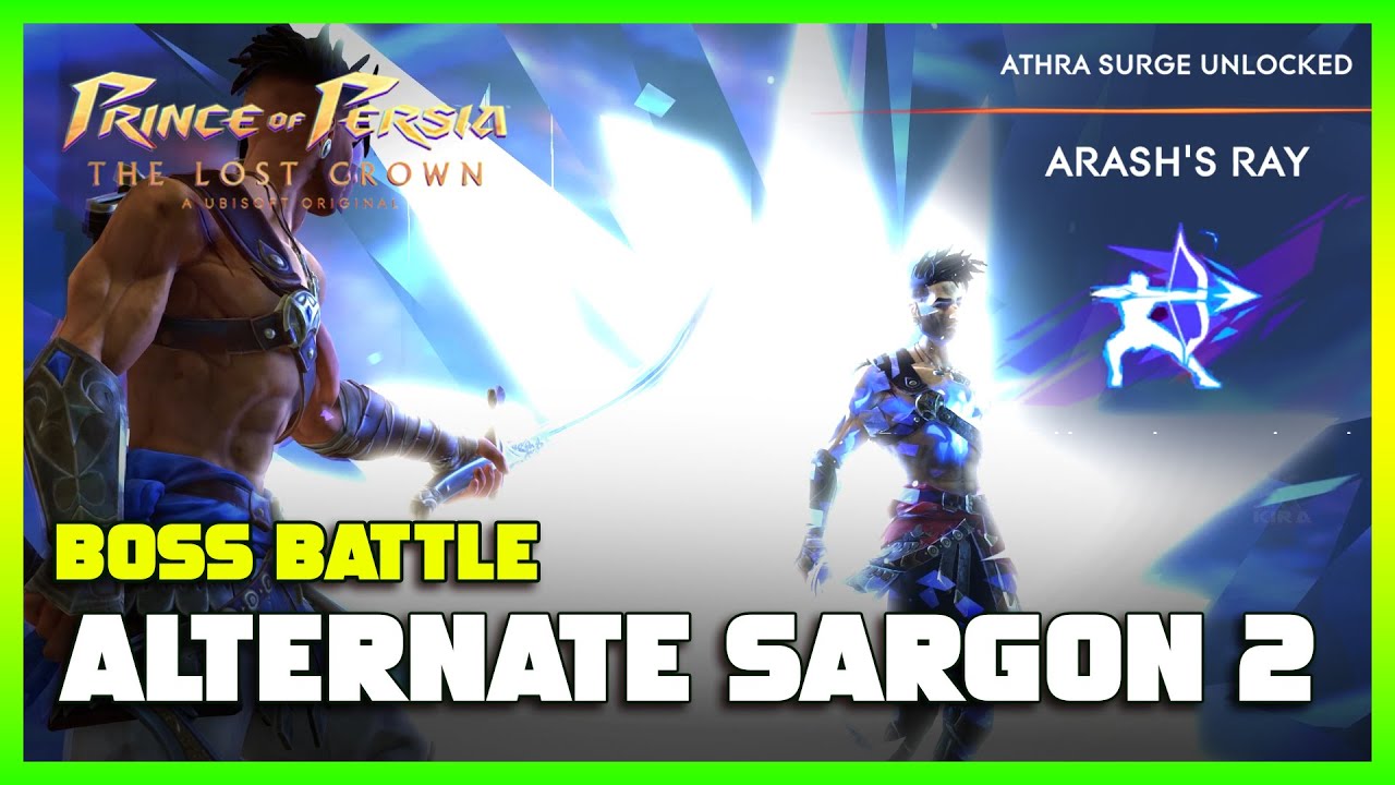 Alternate Sargon 2 Boss Fight Prince of Persia: The Lost Crown