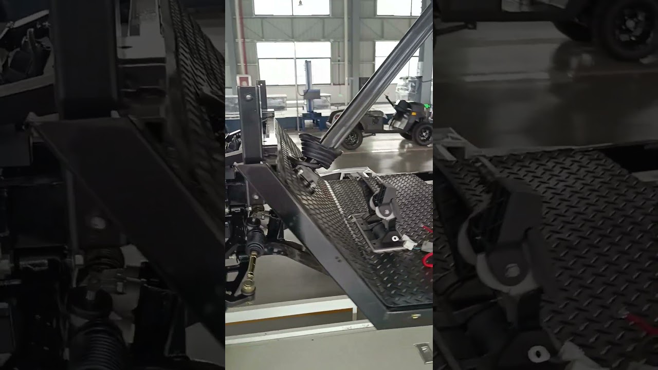 Let me show you around; this is our assembly line.