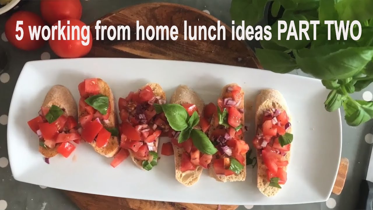 5 working from home lunch ideas  - quick and easy #wfhlunch PART TWO | Lunchbox World