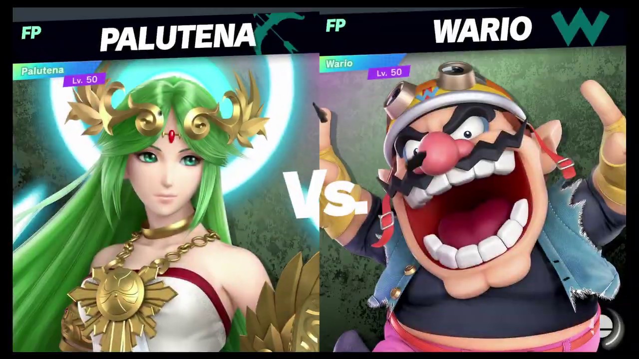 Super Smash Bros Ultimate Amiibo Fights Request #2867 Palutena vs Wario