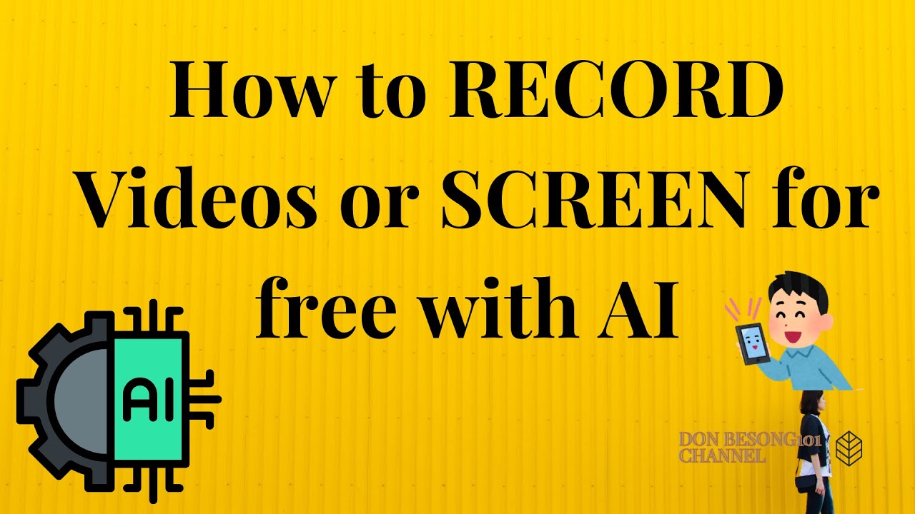 How to Record Your Entire Screen with AI for Free 2024.