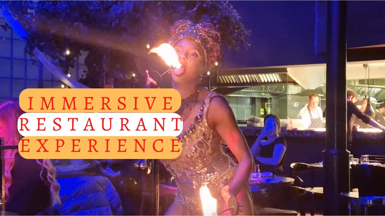 An Immersive Dining Experience | Birthday Dinner | Restaurant for Date Night
