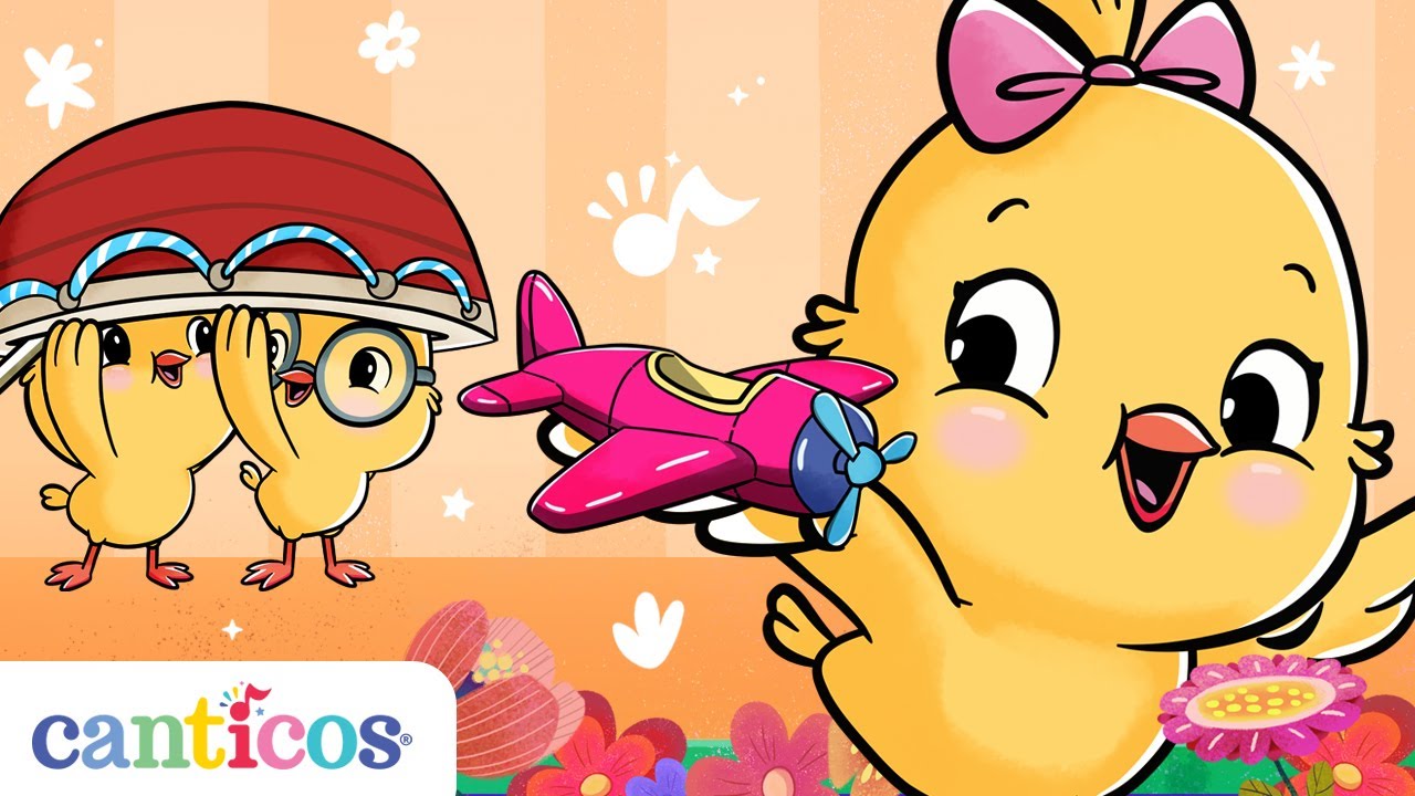 ¡40 minutos de Música infantil en español e inglés! Aprende con Canticos