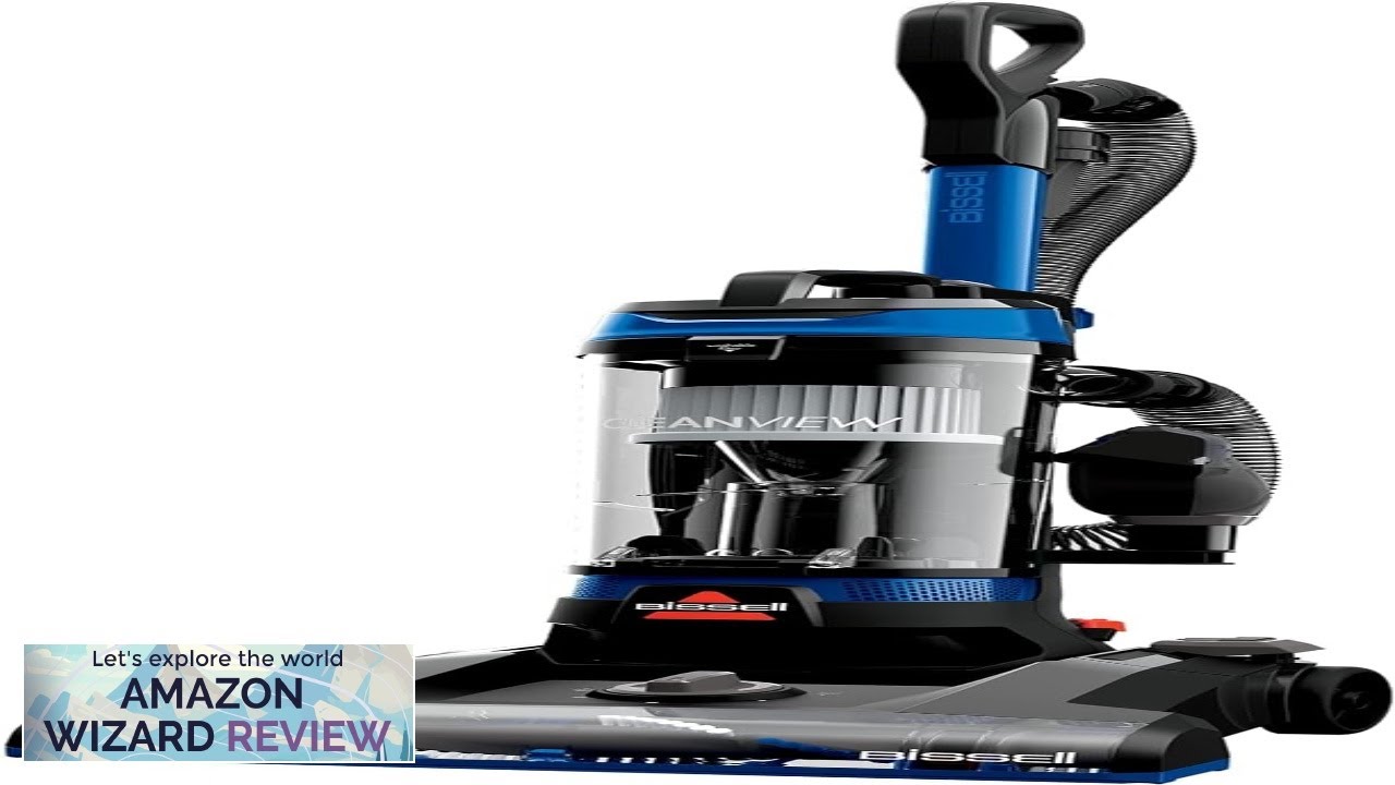 BISSELL CleanView Upright Bagless Vacuum Cleaner with Active Wand 3536Black/Cobalt Blue Review