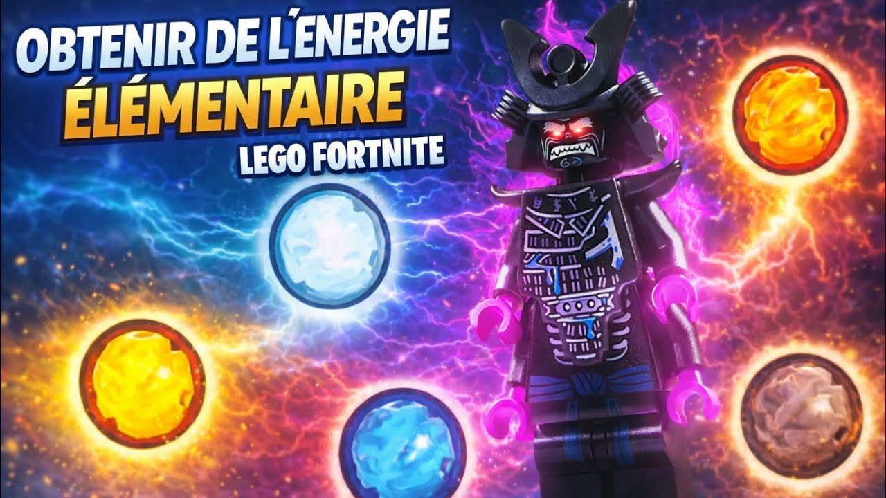 Comment obtenir TOUTES les énergies élémentaires | LEGO Fortnite Ninjago